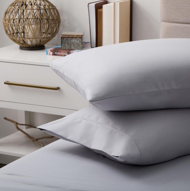 Malouf® Woven™ 2-Piece Ash Brushed Microfiber King Pillowcase Set-1