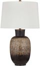 Bassett Mirror Mojave Rich Brown Acid Wash Table Lamp-0