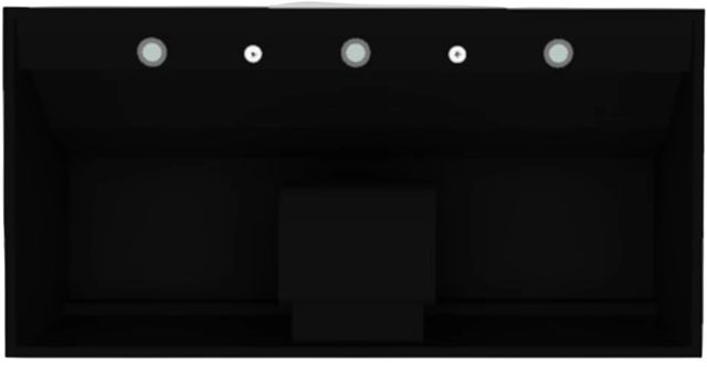 Vent-A-Hood® 48" Black Wall Mounted Range Hood-3