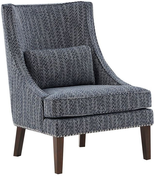 Olliix by Madison Park Navy Chase Accent Chair-1