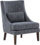 Olliix by Madison Park Navy Chase Accent Chair-1