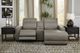 Signature Design by Ashley® Correze 3-Piece Gray Power Reclining Right-Arm Facing Sectional and Chaise-1