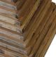 StyleCraft Natural Trellis Pyramid Console Table-2