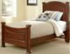 Vaughan-Bassett Hamilton Franklin Cherry Youth Twin Panel Footboard-0