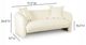 TOV Furniture Lou Cream Loveseat-2