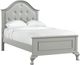 Elements International Jesse Grey 3-Piece Gray Youth Twin Bedroom Set-1