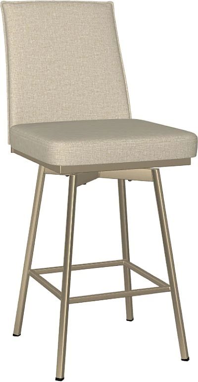 Amisco Customizable Dorian Swivel Counter Stool-1