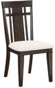 Homelegance® Makah Beige/Dark Brown Dining Side Chair-0