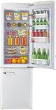Unique® Appliances Classic Retro 22" 8.7 Cu. Ft. Marshmallow White Counter Depth Bottom Freezer Refrigerator-4