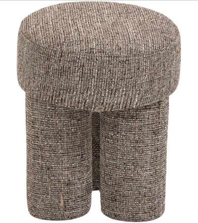 Meridian Furniture Larson Brown Ottoman/Stool					-3