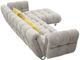 VIG Furniture Divani Casa Jacinda 2-Piece Gray Right-Arm Facing Sofa Sectional and Chaise with Pillows-3