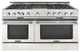 Capital Cooking™ Grand Chef 60" Stainless Steel Open Burner Pro Style Gas Range with Grill-0