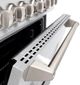 ZLINE Classic 36" Satin Stainless Steel Pro Style Dual Fuel Range-3