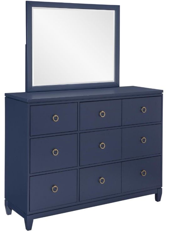 Legacy Classic Summerland Inkwell Blue Dresser-1