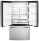 GE® 36" 25.6 Cu. Ft. Fingerprint Resistant Stainless Steel French Door Refrigerator-2