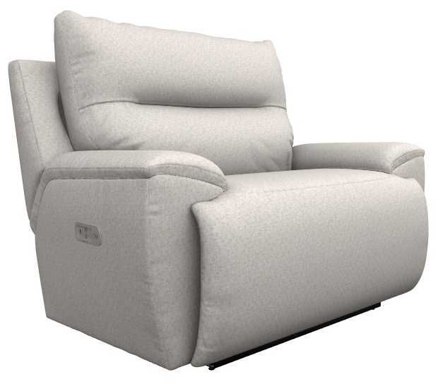 La-Z-Boy® Palmer Chalk Power Reclining Chair and a Half with Headrest-0