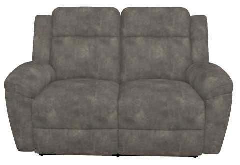 La-Z-Boy® Joel Smoke Power Reclining Loveseat with Headrest-1