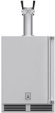 Hestan® Professional 5.2 Cu. Ft. Stainless Steel Outdoor Double Faucet Beer Dispenser-0