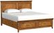 A-America® Bandalier Russet California King Storage Bed-0