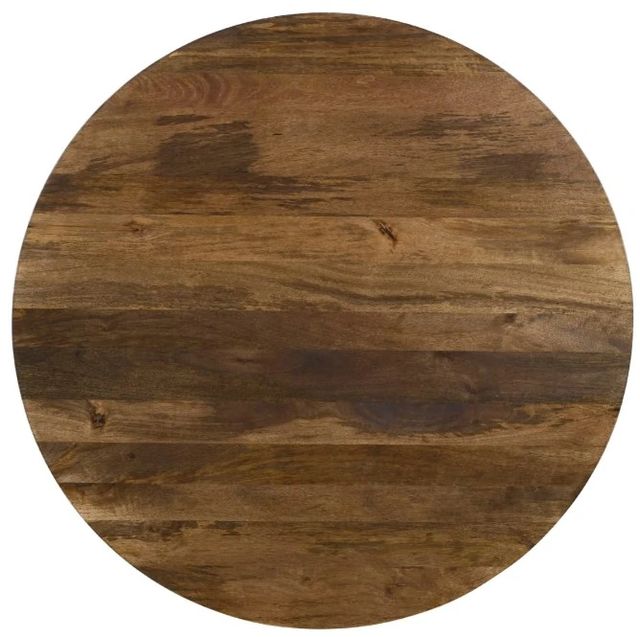 Modus Furniture Sunrise Virton Smoked Brown Round Coffee Table-2