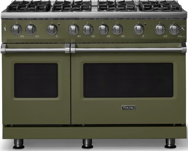 Viking® 5 Series 48" Martini Pro Style Gas (LP) Range with Polished Chrome Trim-0