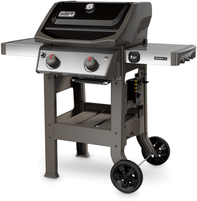 Weber® Spirit® II E-210 2-Burner Black Freestanding Liquid Propane Gas Grill-1