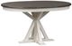 Liberty Furniture Allyson Park Charcoal Dining Pedestal Table with Wirebrushed White Base-2