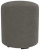 Flexsteel® Pouf Coal Ottoman-1
