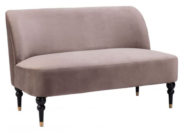 Zuo® Modern Bintulu Taupe Loveseat-0