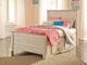 Signature Design by Ashley® Willowton Whitewash Full Panel Footboard-2