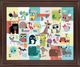 Classy Living Playful Alphabet Parade Wall Art-0
