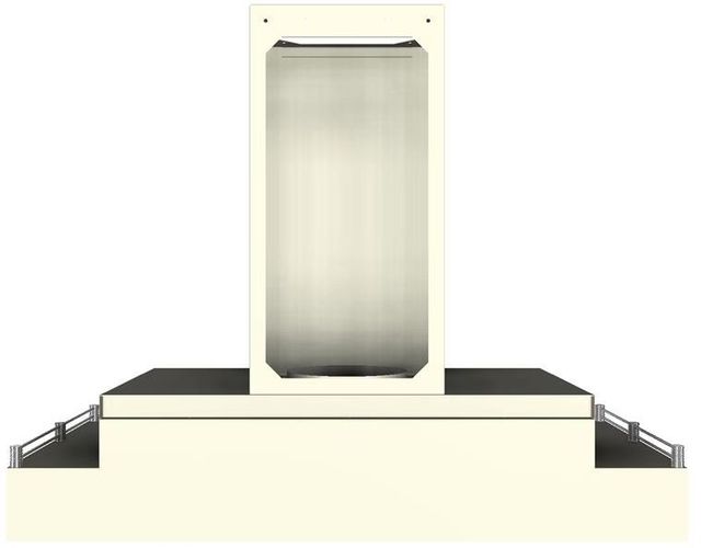 Vent-A-Hood® 42" Biscuit Contemporary Wall Mount Range Hood-2