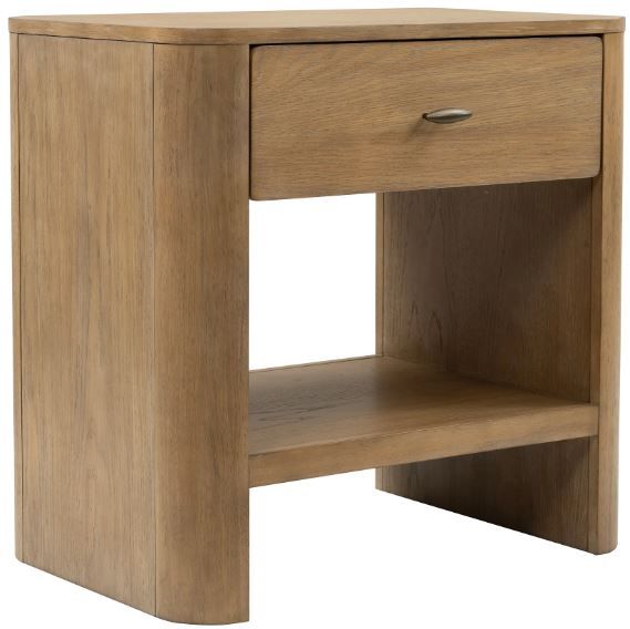 Flexsteel® Normandy Driftwood Open Nightstand-0