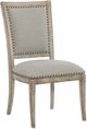 Hooker® Furniture Boheme Vitton Antwerp Linen/Mercantile White Upholstered Dining Side Chair-0