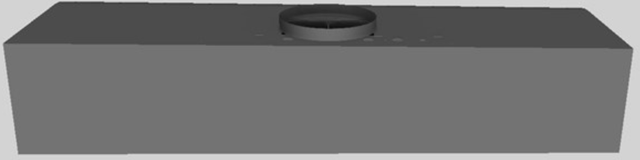 Vent-A-Hood® 48" Gunsmoke Retro Style Under Cabinet Range Hood-4