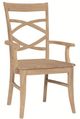 John Thomas Furniture® Customizable Select Milano Dining Arm Chair-0