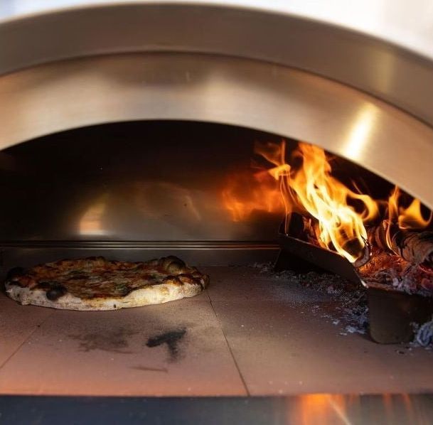Alfa 4 Pizze Wood Burning Hybrid Kit (Classico & Moderno) Stainless Steel-2