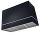 AGA Loge 48" Gloss Black Wall Mounted Range Hood with Brushed Brass Trim-0
