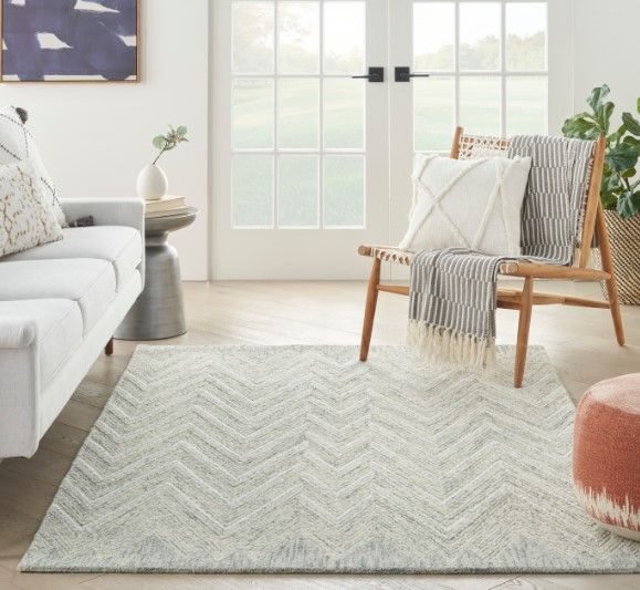 Nourison Home™ Interlock 5'x8' Style 1 Area Rug-1