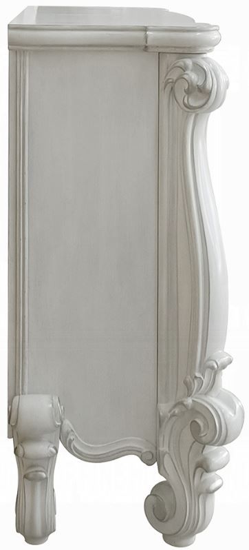 ACME Furniture Versailles Bone White Fireplace-4