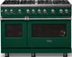Viking® 5 Series 48" Ivy Pro Style Gas (LP) Range with Polished Chrome Trim-3