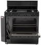 Premier 36" Black Pro Style Gas Range-1
