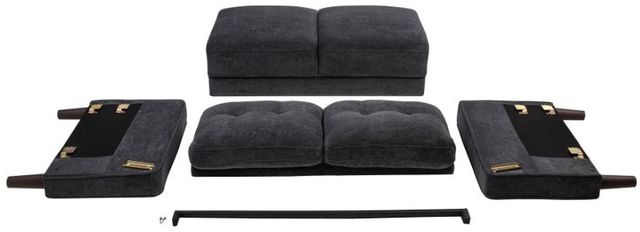 Coaster® Bowen II Steel Gray Accent Chair-4