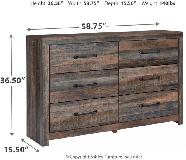Signature Design by Ashley® Drystan Brown Dresser-3