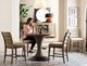 Kincaid® Modern Forge Lindale Sandy Brown Counter Height Dining Table with Black Base-3