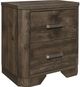 Homelegance® Jocelyn Rustic Brown Nightstand-0