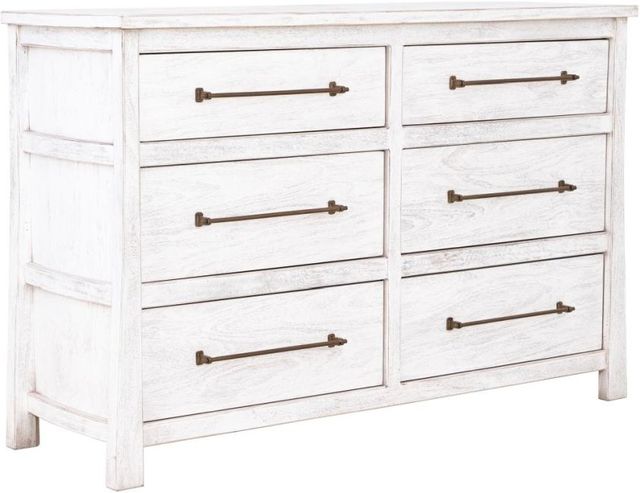 International Furniture Direct White Roots White Dresser-0