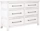International Furniture Direct White Roots White Dresser-0