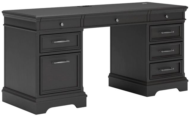 Signature Design by Ashley® Beckincreek 3-Piece Black Credenza-0