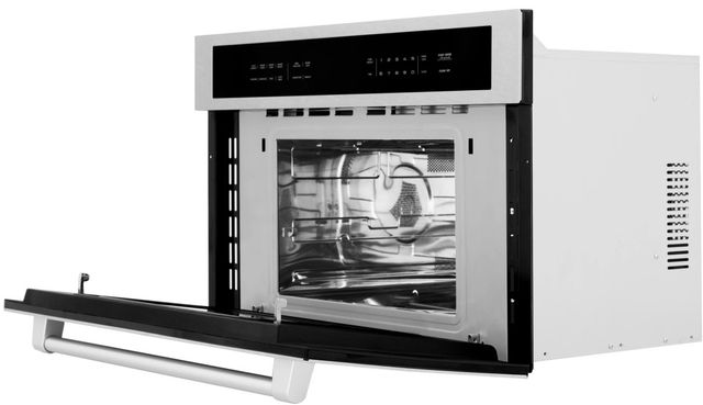 ZLINE 30" 1.6 Cu. Ft. Satin Stainless Steel Built-in Convection Microwave Oven-1